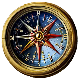 Nautical Compass Png 15 PNG image