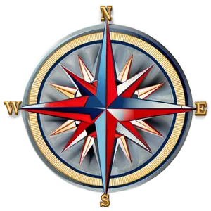 Nautical Compass Rose Graphic Png Dkn PNG image