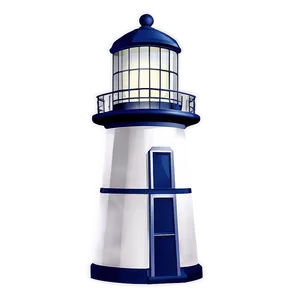 Nautical Lighthouse Design Png Ppb PNG image