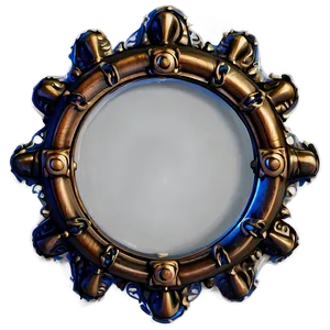 Nautical Mirror Frame PNG 82