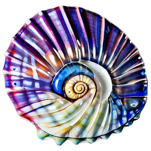 Nautical Seashell Theme PNG 05242024