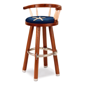 Nautical Theme Barstool PNG 06282024