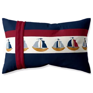 Nautical Theme Throw Pillow Png Upp13 PNG image