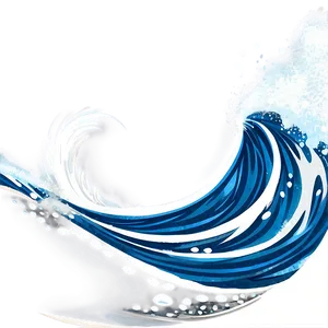 Nautical Wave Drawing Png Ntf PNG image