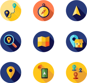 Navigation_ Icons_ Set PNG image