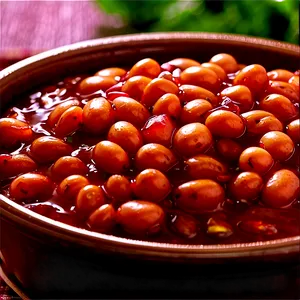 Navy Bean Baked Beans PNG 23