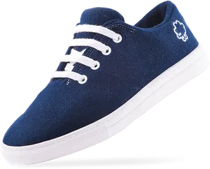 Navy Blue Casual Sneaker PNG image