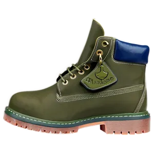Navy Blue Timbs PNG 06202024