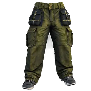 Navy Cargo Pants Png Gmg8 PNG image