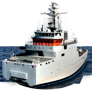 Navy Cargo Ship PNG 06122024
