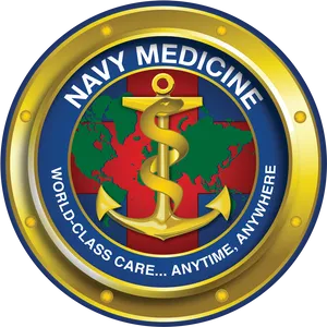 Navy Medicine Emblem PNG image