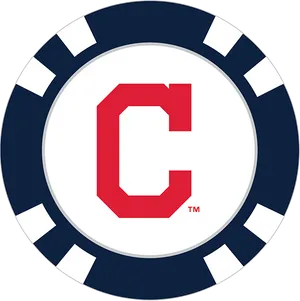 Navy Red Circle C Logo PNG
