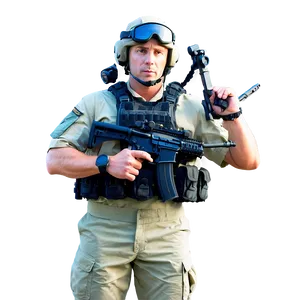 Navy Seal Action Pose Png Nkp38 PNG image