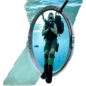 Navy Seal Underwater Mission Png Iay PNG image