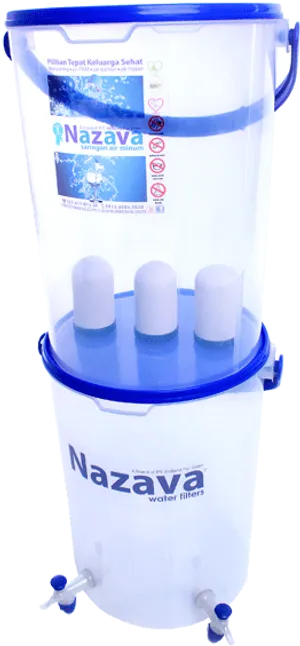 Nazava Water Filter Bucket Product PNG image