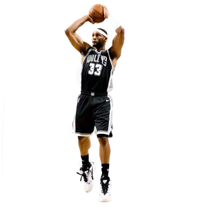 Nba Players In Black And White Png Rki PNG image