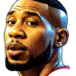 Nba Players In Comic Style Png 06252024 PNG image