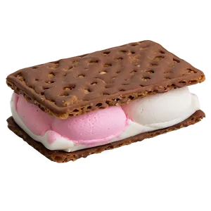 Neapolitan Ice Cream Sandwich Classic Png Pmk55 PNG image