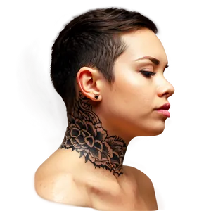 Neck Tattoo B PNG