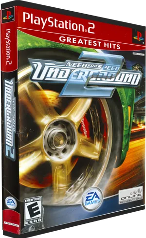 Needfor Speed Underground2 P S2 Cover Art PNG image