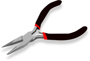 Needle Nose Pliers Tool PNG image