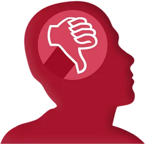 Negative Thoughts Concept Icon