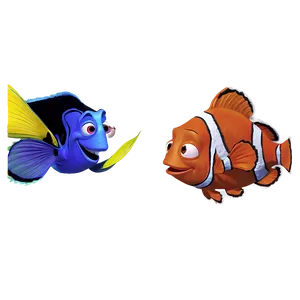 Nemo And Bruce Png Dwr PNG image