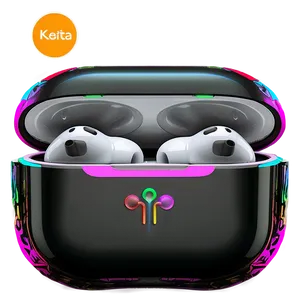 Neon Airpods Case Template PNG 34 PNG