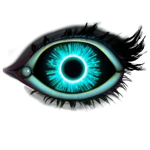 Neon Anime Eyes PNG 05252024 PNG