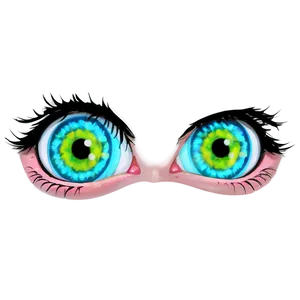 Neon Anime Eyes PNG 59 PNG