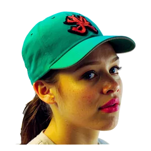 Neon Baseball Cap PNG Say PNG