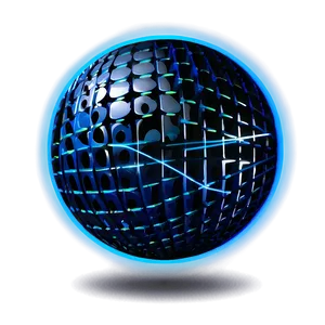 Neon Blue Ball PNG 38 PNG