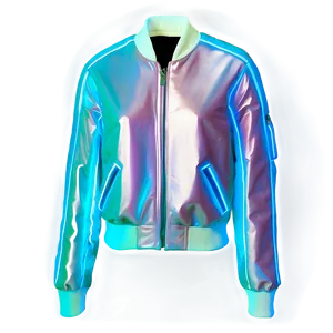 Neon Bomber Jacket Bright PNG 06282024