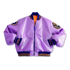 Neon Bomber Jacket Bright PNG 68