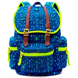 Neon Bookbag PNG Bfy87