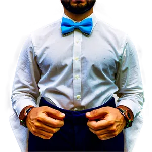 Neon Bow Tie PNG 75
