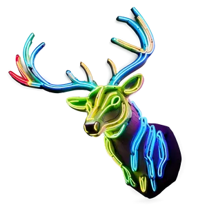 Neon Buck Sign PNG 61