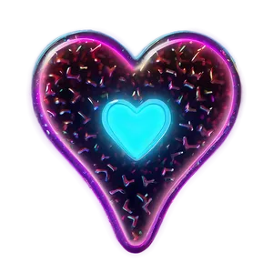 Neon Candy Heart PNG 36 PNG