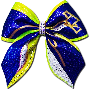 Neon Cheer Bow Png 06212024 PNG image