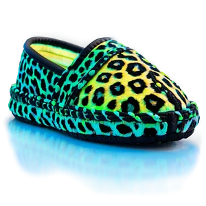 Neon Cheetah Print Glow PNG Iva