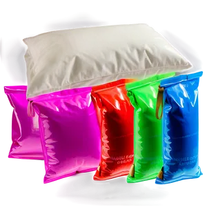 Neon Color Cornhole Bag Png Yat24 PNG image