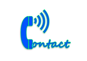 Neon Contact Icon PNG image