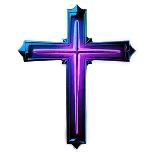 Neon Cross PNG 26 PNG