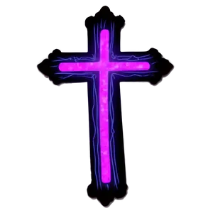 Neon Cross PNG Hxy37 PNG