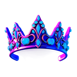 Neon Crown For Design PNG 06272024