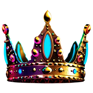 Neon Crown For Event PNG Tsi15 PNG