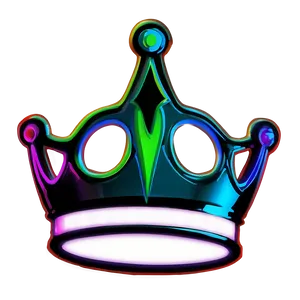 Neon Crown For Logo PNG 06272024