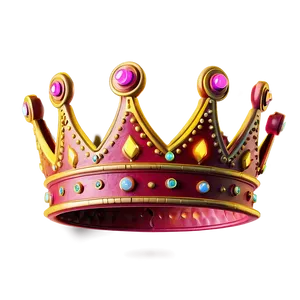 Neon Crown Sketch PNG 06272024