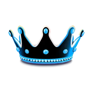 Neon Crown Vector PNG Hit