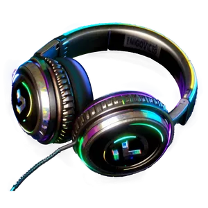 Neon Dj Headphones PNG Nrk44 PNG